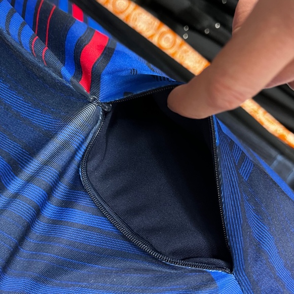 👗⛳️NWOT |•CALLAWAY•| Vibrant Blue & Red Drawstring Waist Athletic Golf Dres… - Picture 5 of 13